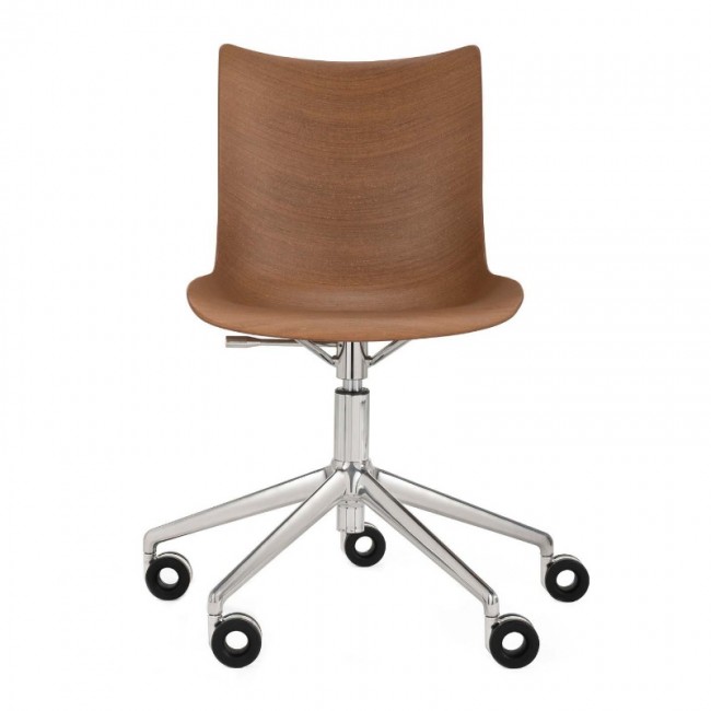 카르텔 P Wood 회전형 스위블 체어 Kartell Swivel Chair 00280