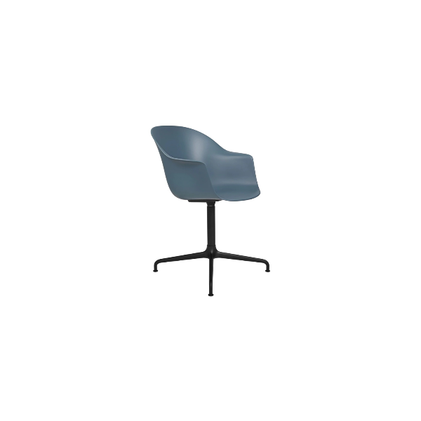 구비 Bat Meeting 체어 의자 - Un-Upholstered 4-star base Gubi Chair Un-Upholstered  00265