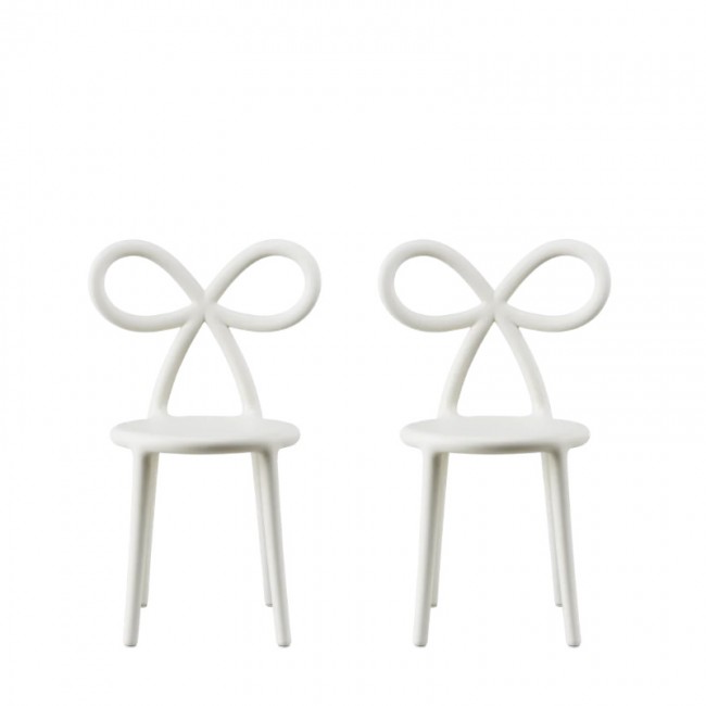 퀴부 Ribbon Baby 체어 의자 2세트 구성 Qeeboo Chair  Set of Two 00215