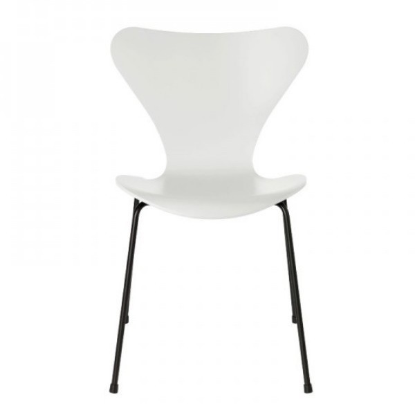 프리츠한센 Series 7 체어 의자 3107 래커 화이트/블랙 Legs Fritz Hansen Chair Lacquered White/Black 00166