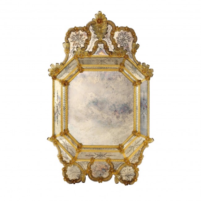 Specchi Veneziani Tramonto Wall 거울 16987