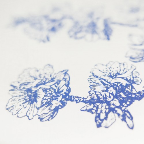 BiCA-Good Morning Design 블루 Prunus AMYG달루S Wall 거울 16928