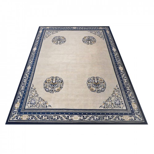 Tapis Rouge Chinoiserie 콜렉션 Floating Lotus Gray Cloud 러그 15560