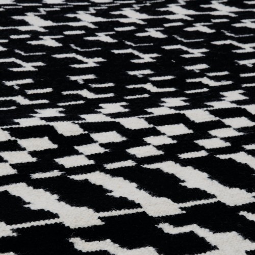 Paolo Giordano Fuoritempo 블랙 & 화이트 라지 Carpet 15369