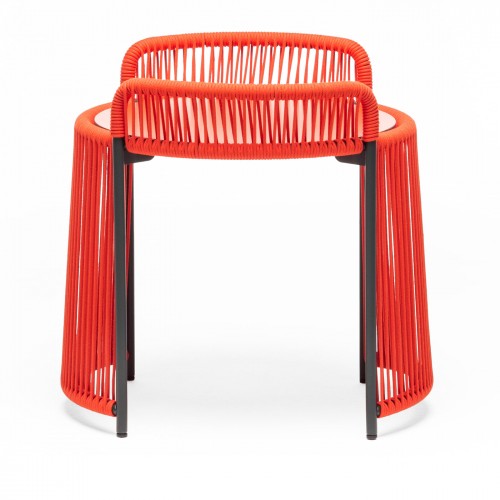 Chairs & 모어 Altana Small Round Red 커피 테이블 by Antonio De Marco 13272