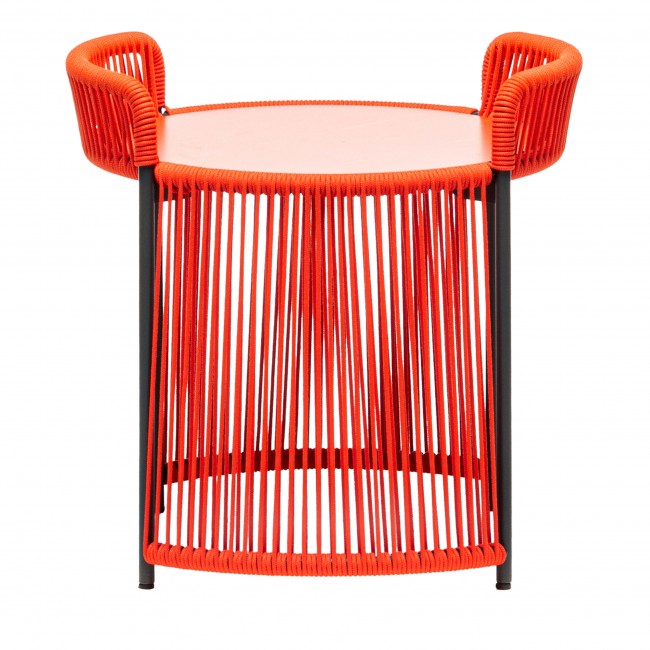Chairs & 모어 Altana Small Round Red 커피 테이블 by Antonio De Marco 13272