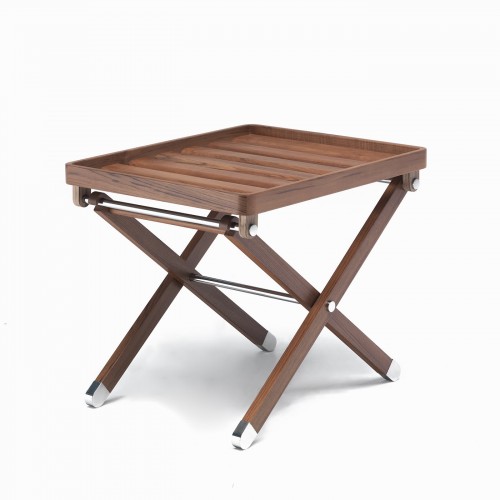 Annibale Colombo Teak 폴딩 테이블 by Simone Ciarmoli and Miguel Queda 13240