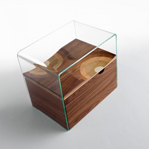 Horm Bifronte Nightstand with Drawer by 토이O Ito 11612