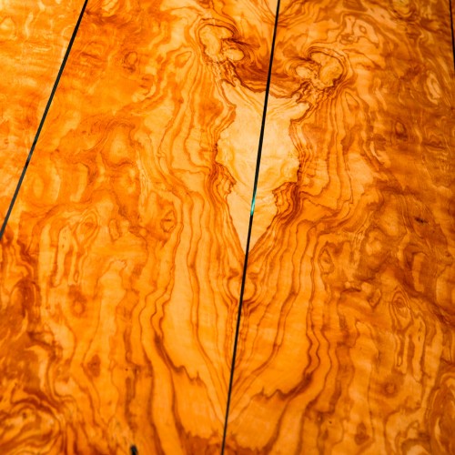 브이지NEWTREND 글라스&WOOD Portofino 직사각형 테이블 in Olive Wood 10593