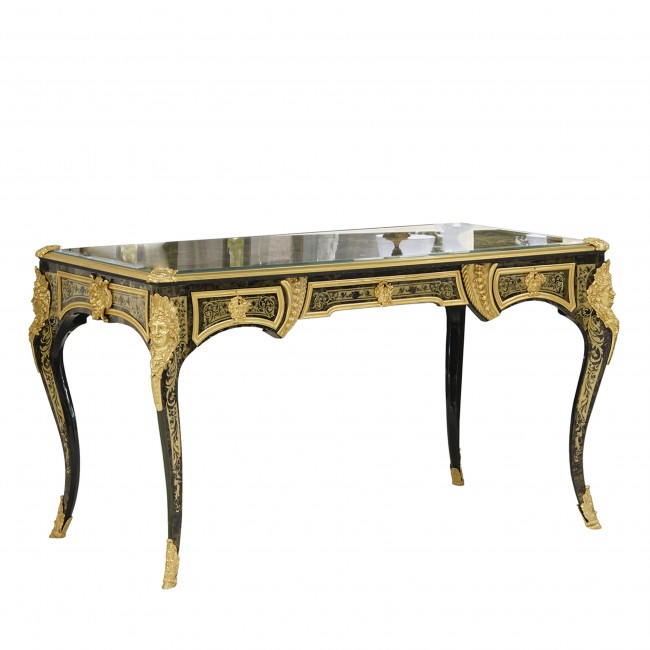 CG Capelletti Boulle-Style Writing Desk 10345