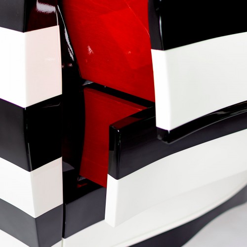Extroverso Zebra Chest of Drawers by 카를로 Rampazzi 07267