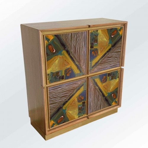 Meccani Design Astratta Due Cabinet by Mascia 07007