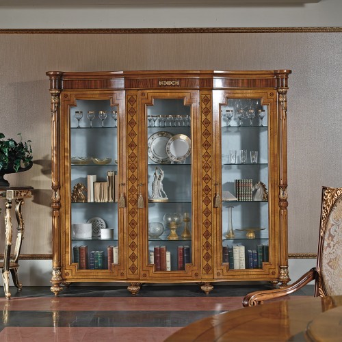 Bianchini Nabucco 3-Door Display Cabinet 06847