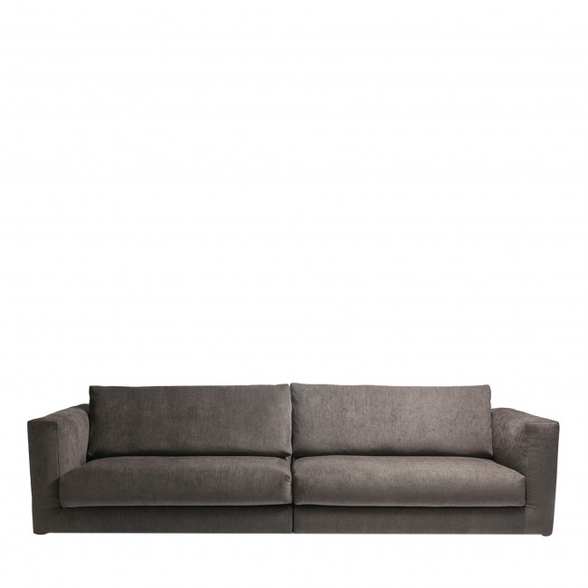 Vibieffe Evo 845 라지 Gray Sofa by Gianluigi Landoni 05263