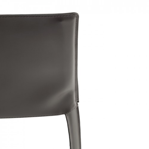 Morica Design Jumpsuite Gray 레더 체어 의자 04151