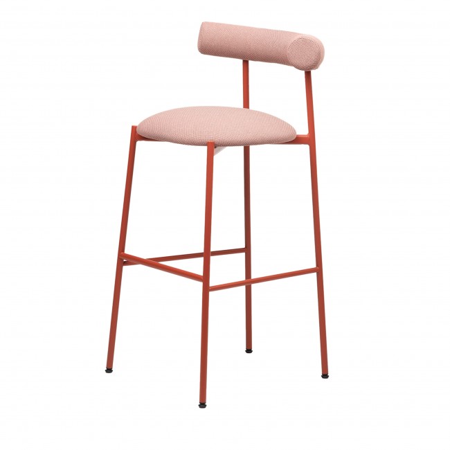 Chairs & 모어 Pampa SG-80 LIGHT-핑크 Brick-Red 스툴 by Studio Pastina 03742