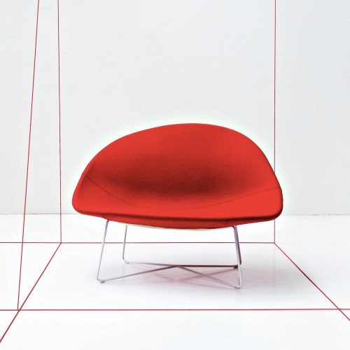 Tacchini Isola Red Accent 체어 의자 by Claesson Koivisto Rune 01833