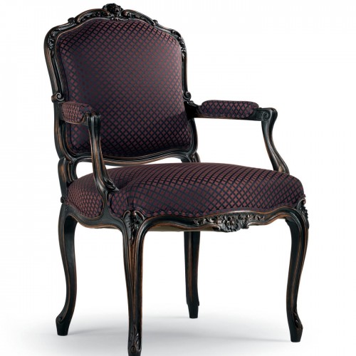 Salda Carved 체어 의자 위드 암레스트 Louis XV #1 01279