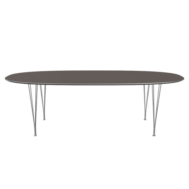 프리츠한센 슈퍼엘립스 테이블 (B614 120x240) - 그레이 00937