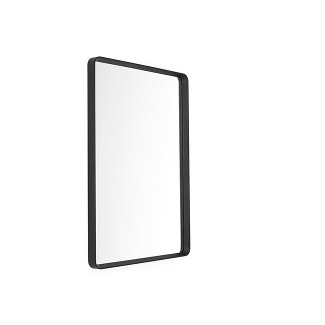 메누 Norm Wall 거울 직사각형 블랙 11051