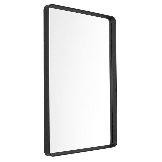 메누 Norm wall 거울 직사각형 50 x 70 cm 블랙 10788