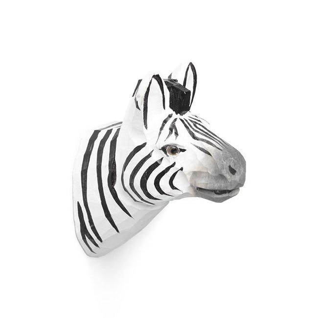 펌리빙 Animal Clothes Hooks Zebra 10647