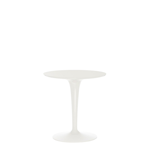 카르텔 팁 탑 사이드 테이블 - 화이트 모노 06418