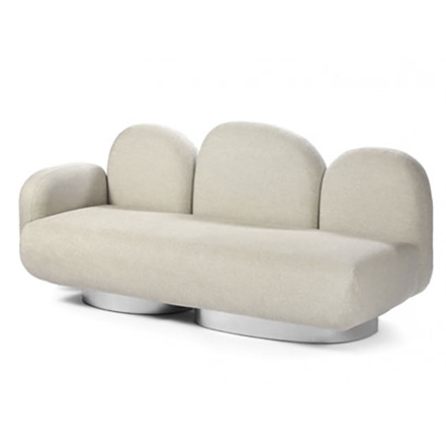 발레리 오브젝트 2-seat-sofa with 1 armrest left - gijon sand 06176