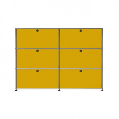 유에스엠 할러 2x3 모듈 (6-door 0-pannel W154 x H109) - 골든 옐로우(RAL 1004) 05005
