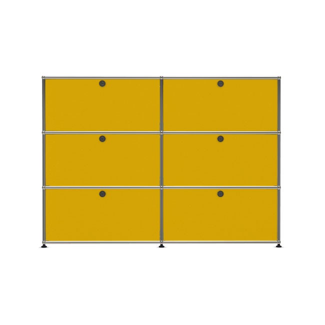 유에스엠 할러 2x3 모듈 (6-door 0-pannel W154 x H109) - 골든 옐로우(RAL 1004) 05005