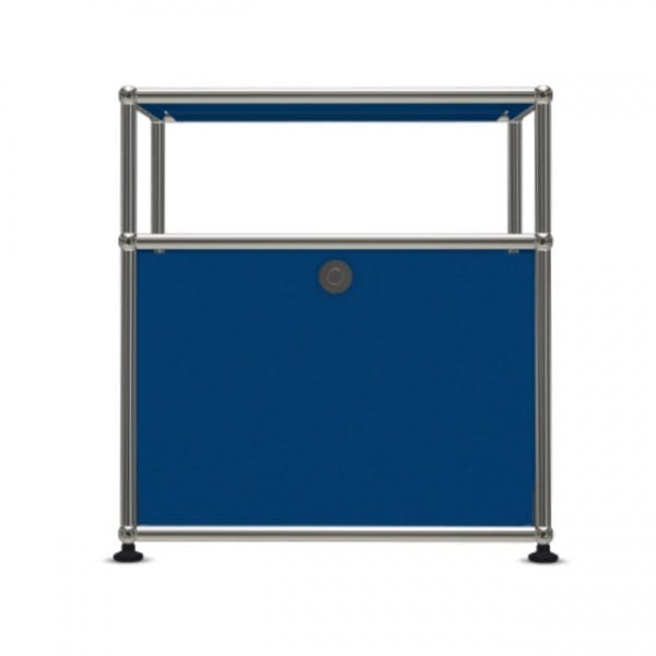 유에스엠 할러 1x2 모듈 (1-bottom-drawer 1-pannel W52 x H56.5) - 젠티안 블루(RAL 5010) 04421