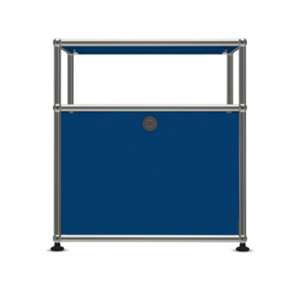 유에스엠 할러 1x2 모듈 (1-bottom-drawer 1-pannel W52 x H56.5) - 젠티안 블루(RAL 5010) 04421
