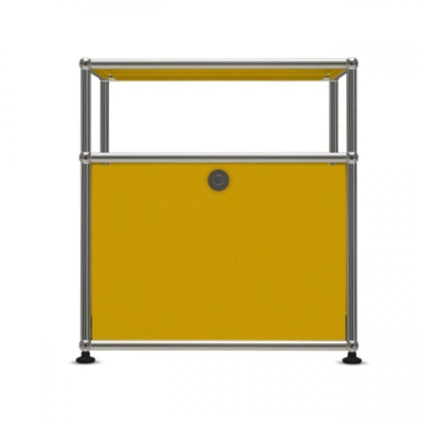 유에스엠 할러 1x2 모듈 (1-bottom-drawer 1-pannel W52 x H56.5) - 골든 옐로우(RAL 1004) 04419