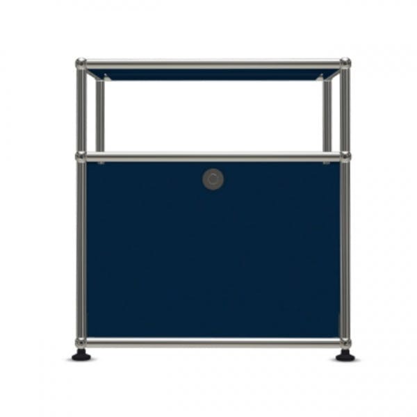 유에스엠 할러 1x2 모듈 (1-bottom-drawer 1-pannel W52 x H56.5) - 스틸 블루(RAL 5011) 04292