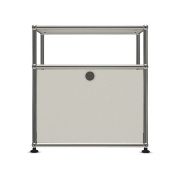 유에스엠 할러 1x2 모듈 (1-bottom-drawer 1-pannel W52 x H56.5) - 퓨어 화이트(RAL 9010) 04290