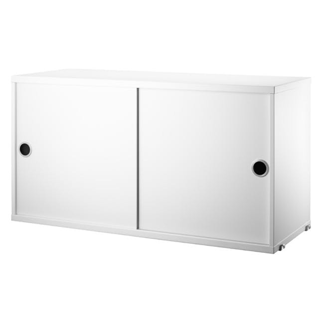 스트링 cabinet 78 x 30 cm 화이트 04133