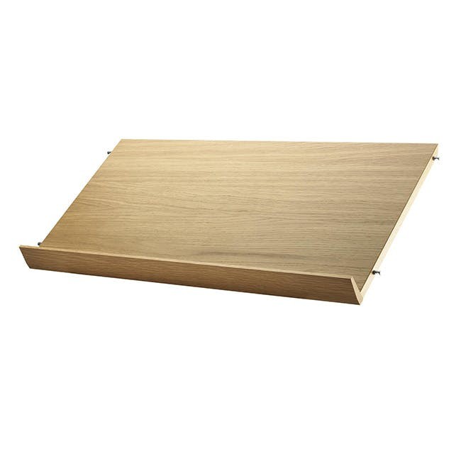 스트링 시스템 Magazine Shelf 78x30cm Wood 04087