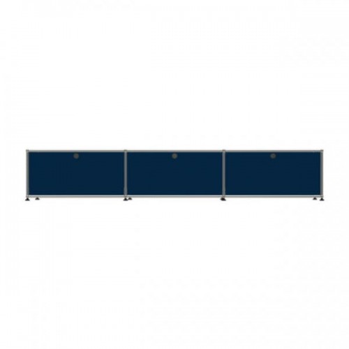 유에스엠 할러 3x1 모듈 (3-door 0-pannel W229 x H39)(뒷판넬 X) - 스틸 블루(RAL 5011) 02809