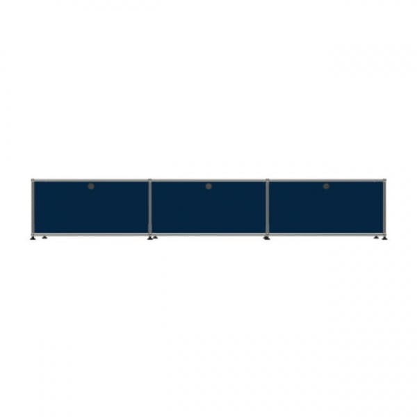 유에스엠 할러 3x1 모듈 (3-door 0-pannel W229 x H39)(뒷판넬 X) - 스틸 블루(RAL 5011) 02809