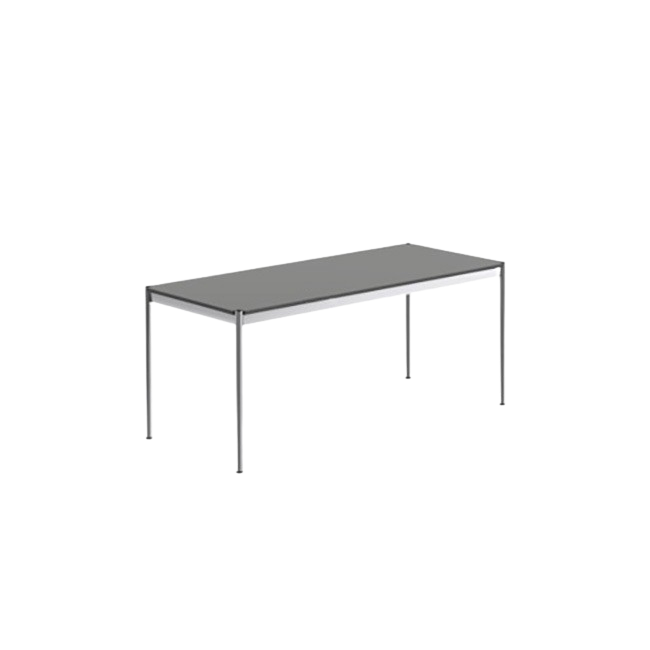 유에스엠 할러 테이블 (175x75) Light mid grey 라미네이트 18587