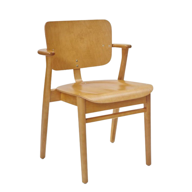 아르텍 도무스 체어 Birch 프레임 seat and backrest honey stained 18553