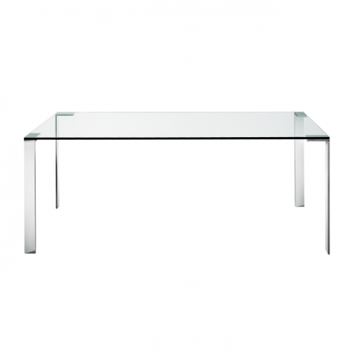 DESALTO LIKO 글라스 - and steel 테이블 190x90 15142