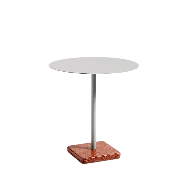 헤이 테라ZZO 테이블 / SKY GREY POWDER COATED STEEL 70 X H74 14302