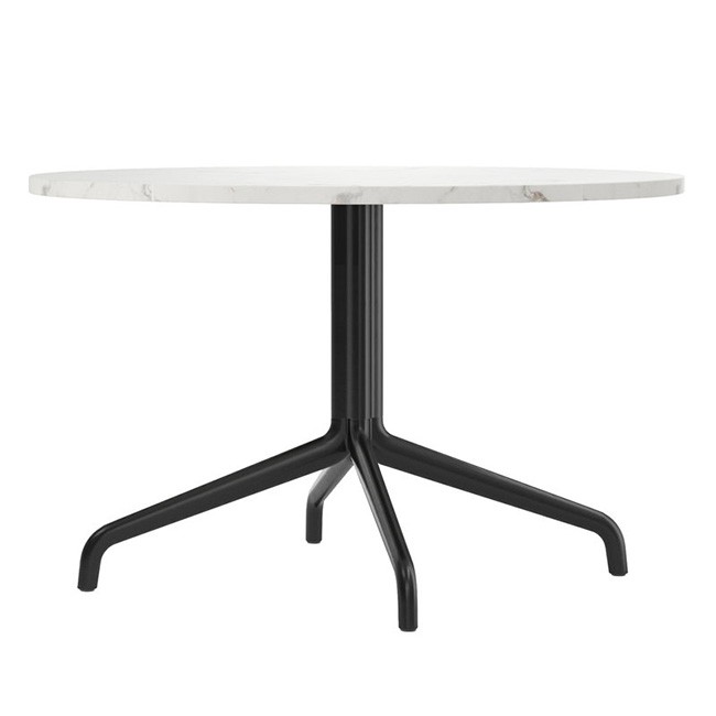 메누 하버 컬럼 lounge 테이블 80 cm 블랙 베이스 - Estremoz marble 14194