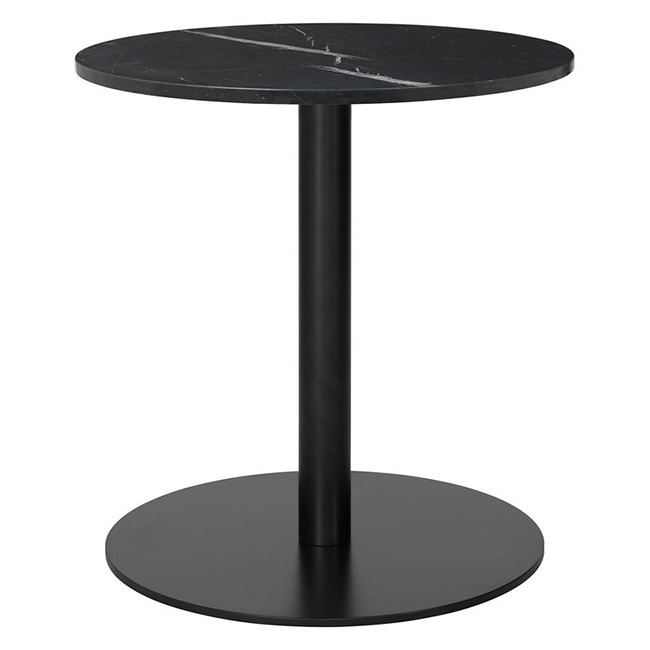 구비 1.0 lounge 테이블 round 60 cm 블랙 - 마블 14125