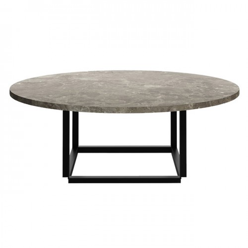 뉴 웍스 플로렌스 커피 테이블 90 cm 블랙 - grey marble 14120