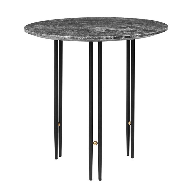 구비 IOI 커피 테이블 50 cm 블랙 - grey marble 14020