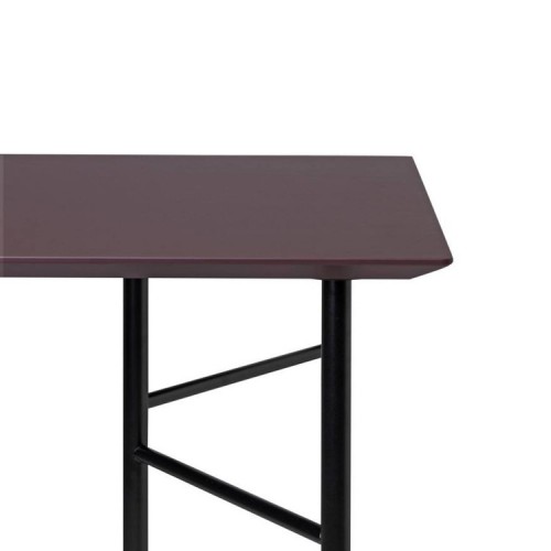[FERM LIVING 펌리빙] Mingle Table Linoleum Bor_deaux (w2100) | 밍글 테이블 리놀륨 보르도(w2100) 01250