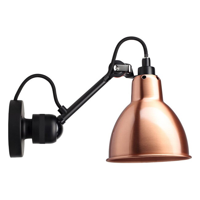 DCW 에디션 램프 그라스 304 lamp round shade 블랙 - 코퍼 21116